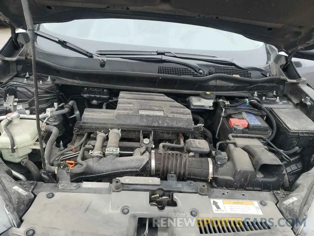 14 fotografías del automóvil dañado 2HKRW2H89LH694755 HONDA CRV 2020