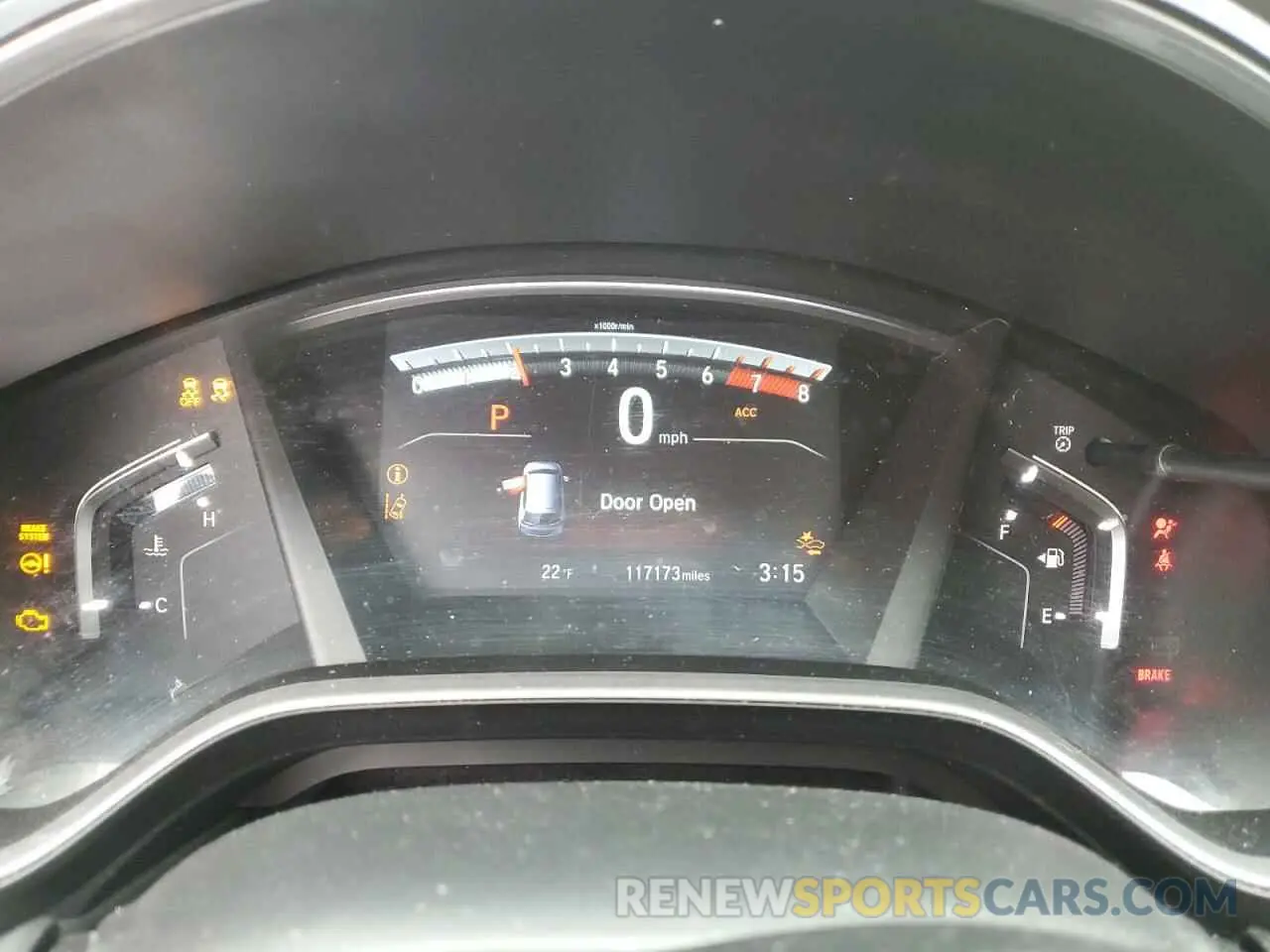 9 fotografías del automóvil dañado 2HKRW2H90LH658624 HONDA CRV 2020