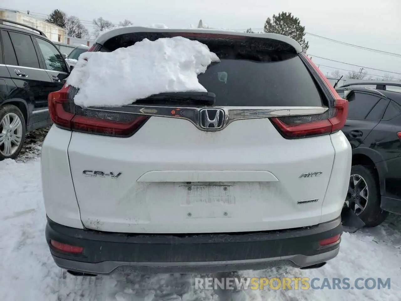 6 fotografías del automóvil dañado 2HKRW2H90LH674659 HONDA CRV 2020