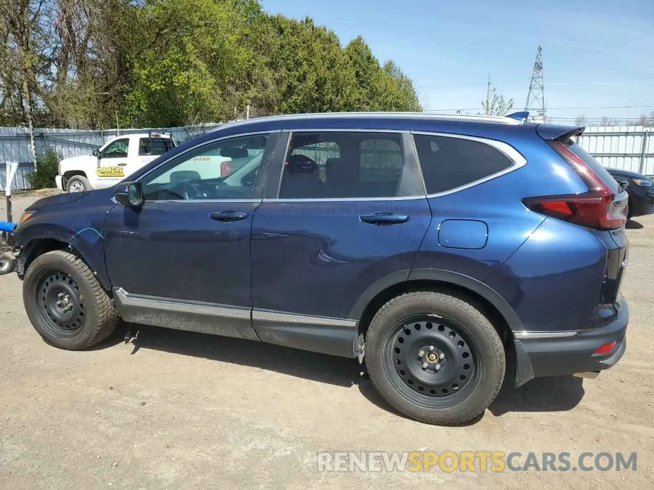 2 fotografías del automóvil dañado 2HKRW2H95LH228135 HONDA CRV 2020