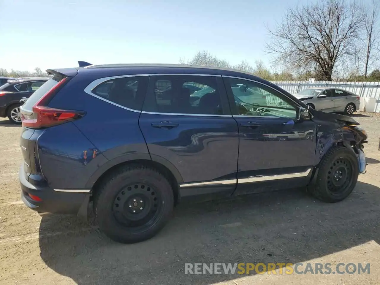 3 fotografías del automóvil dañado 2HKRW2H95LH228135 HONDA CRV 2020