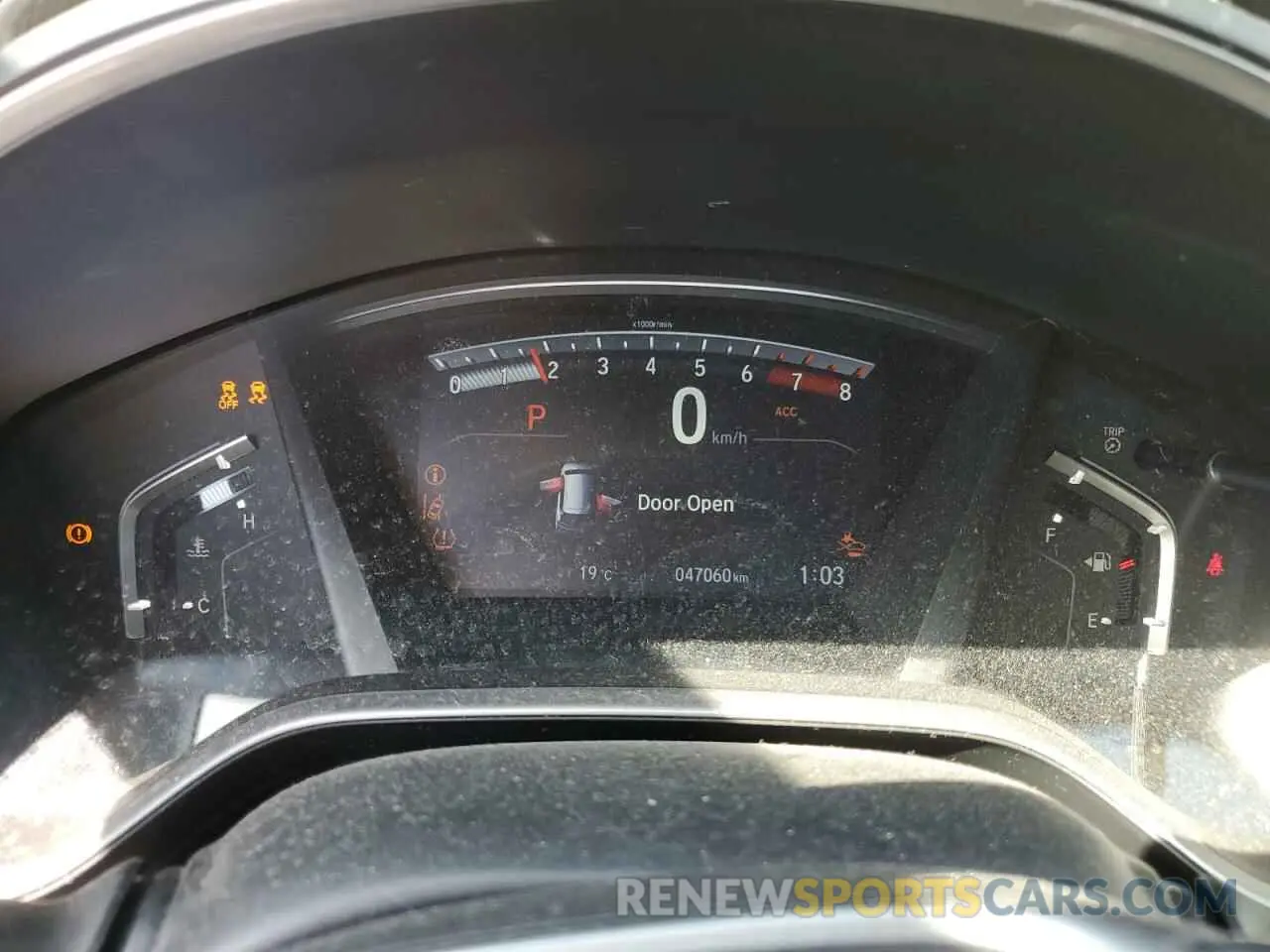 9 fotografías del automóvil dañado 2HKRW2H95LH228135 HONDA CRV 2020