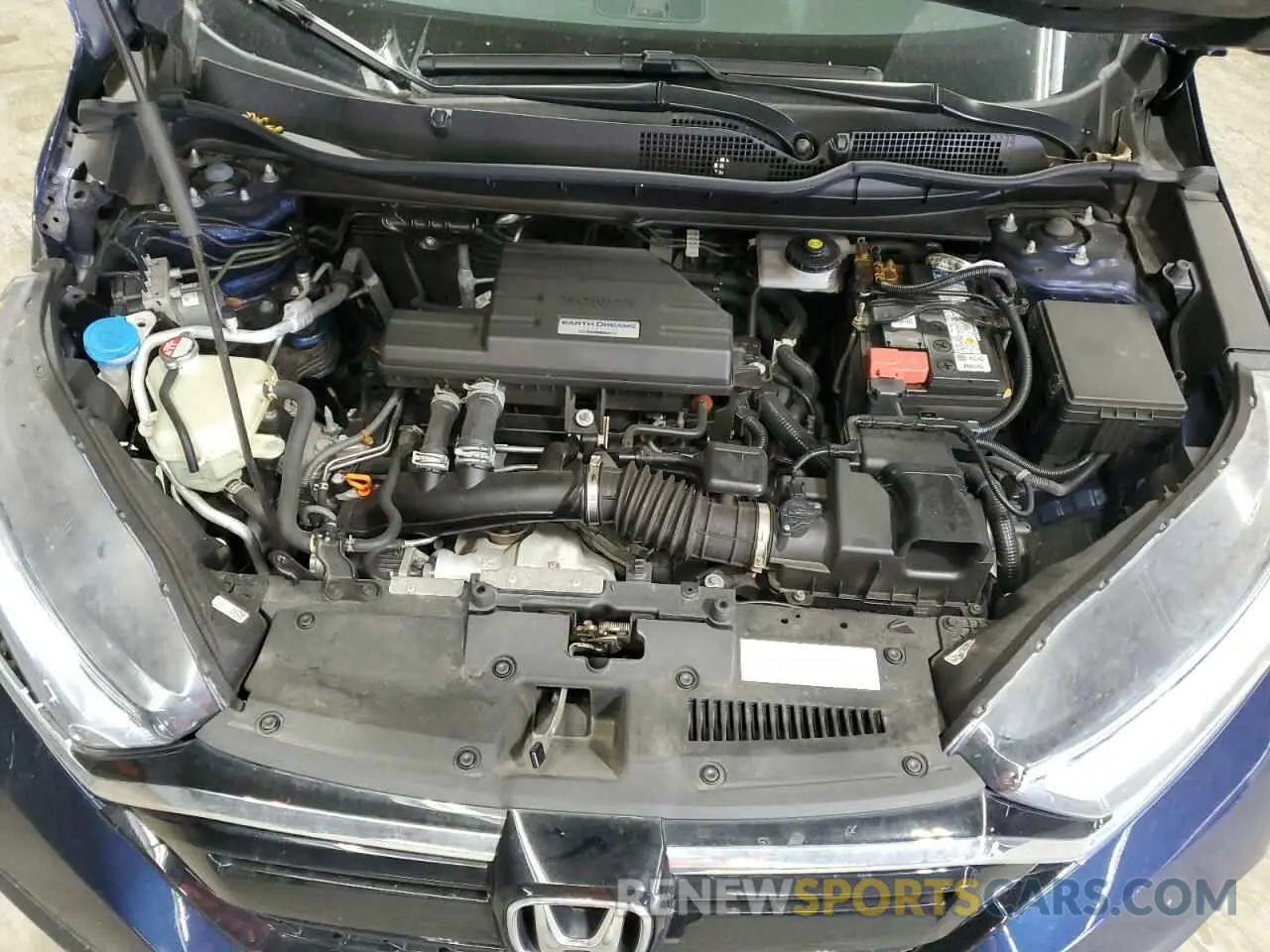 12 fotografías del automóvil dañado 2HKRW2H96LH648423 HONDA CRV 2020