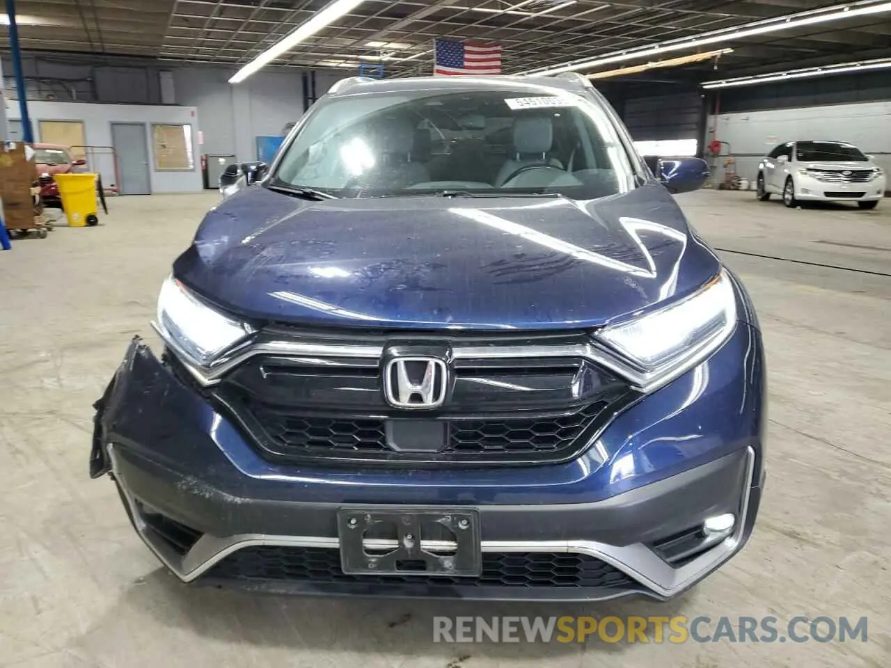 5 fotografías del automóvil dañado 2HKRW2H96LH648423 HONDA CRV 2020
