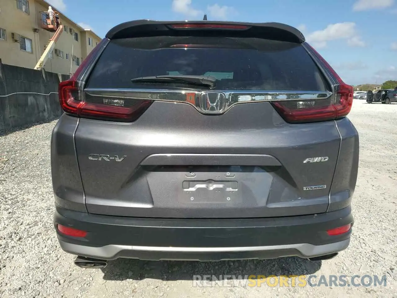 6 fotografías del automóvil dañado 2HKRW2H96LH677520 HONDA CRV 2020