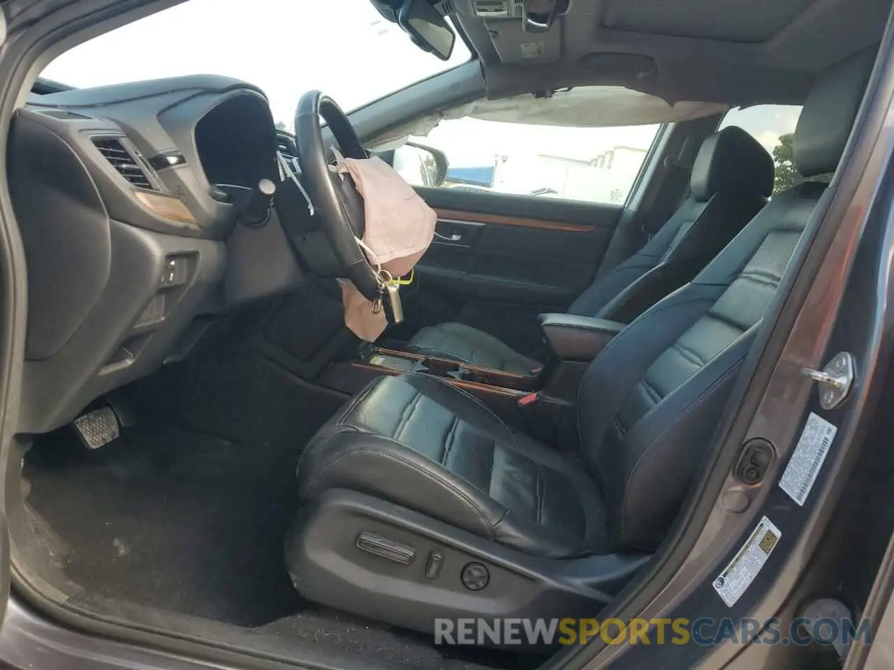 7 fotografías del automóvil dañado 2HKRW2H96LH677520 HONDA CRV 2020