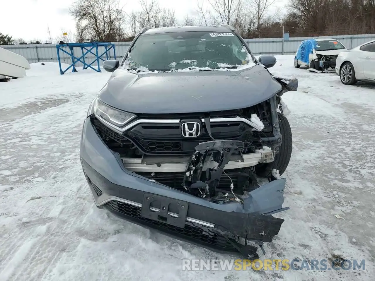 5 fotografías del automóvil dañado 2HKRW2H97LH223910 HONDA CRV 2020