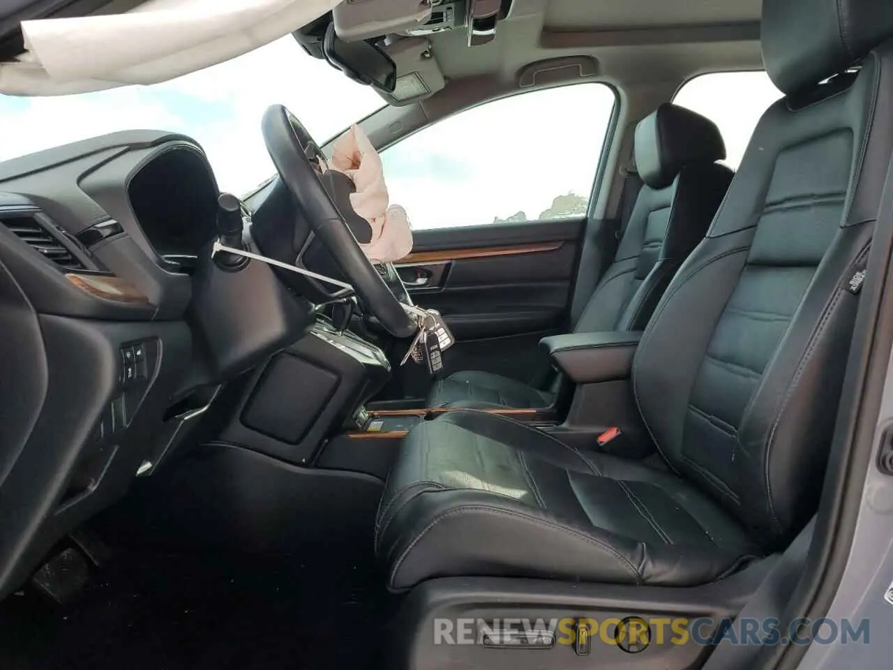 7 fotografías del automóvil dañado 2HKRW2H97LH223910 HONDA CRV 2020