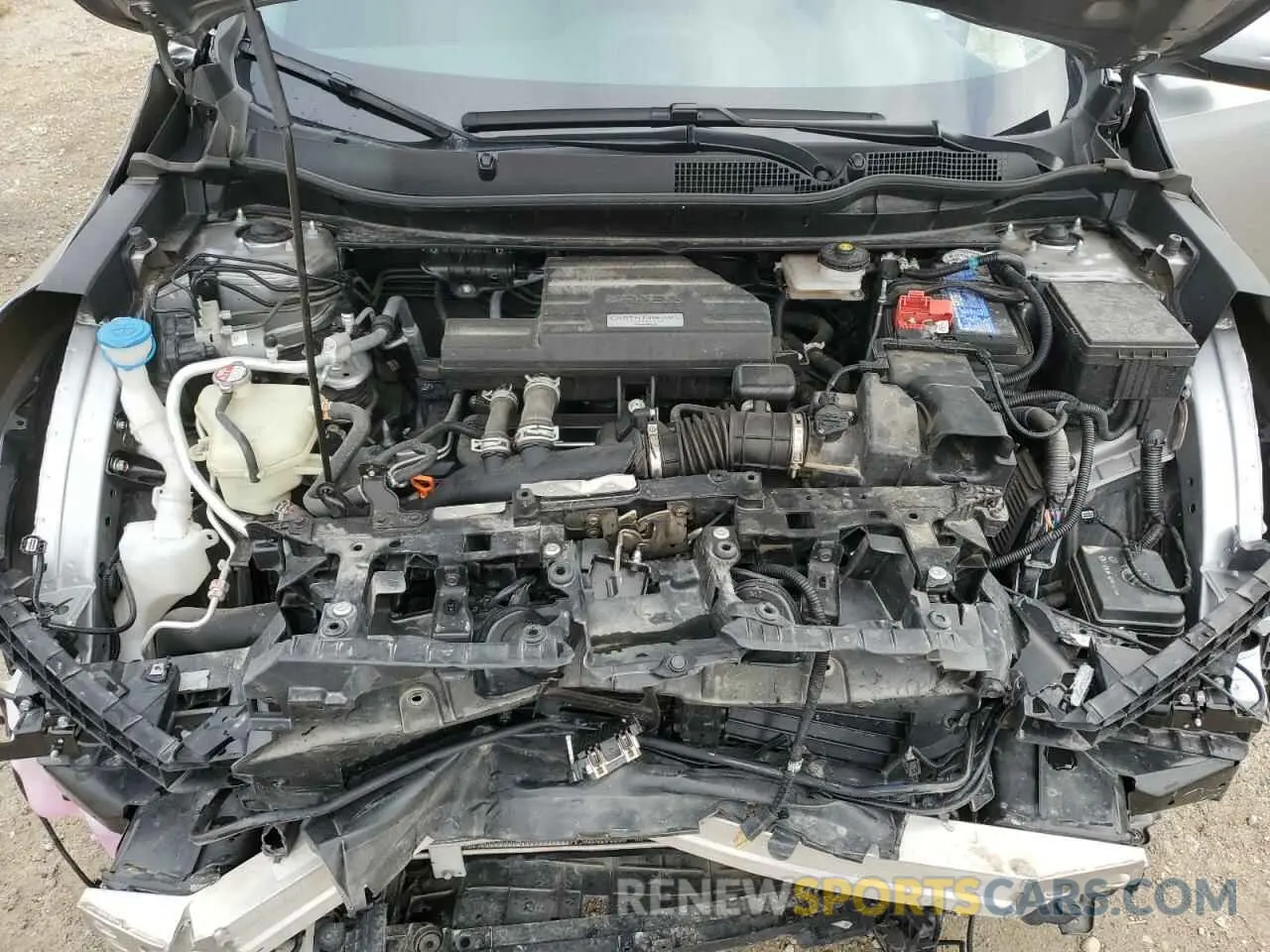 12 fotografías del automóvil dañado 2HKRW2H99LH232348 HONDA CRV 2020