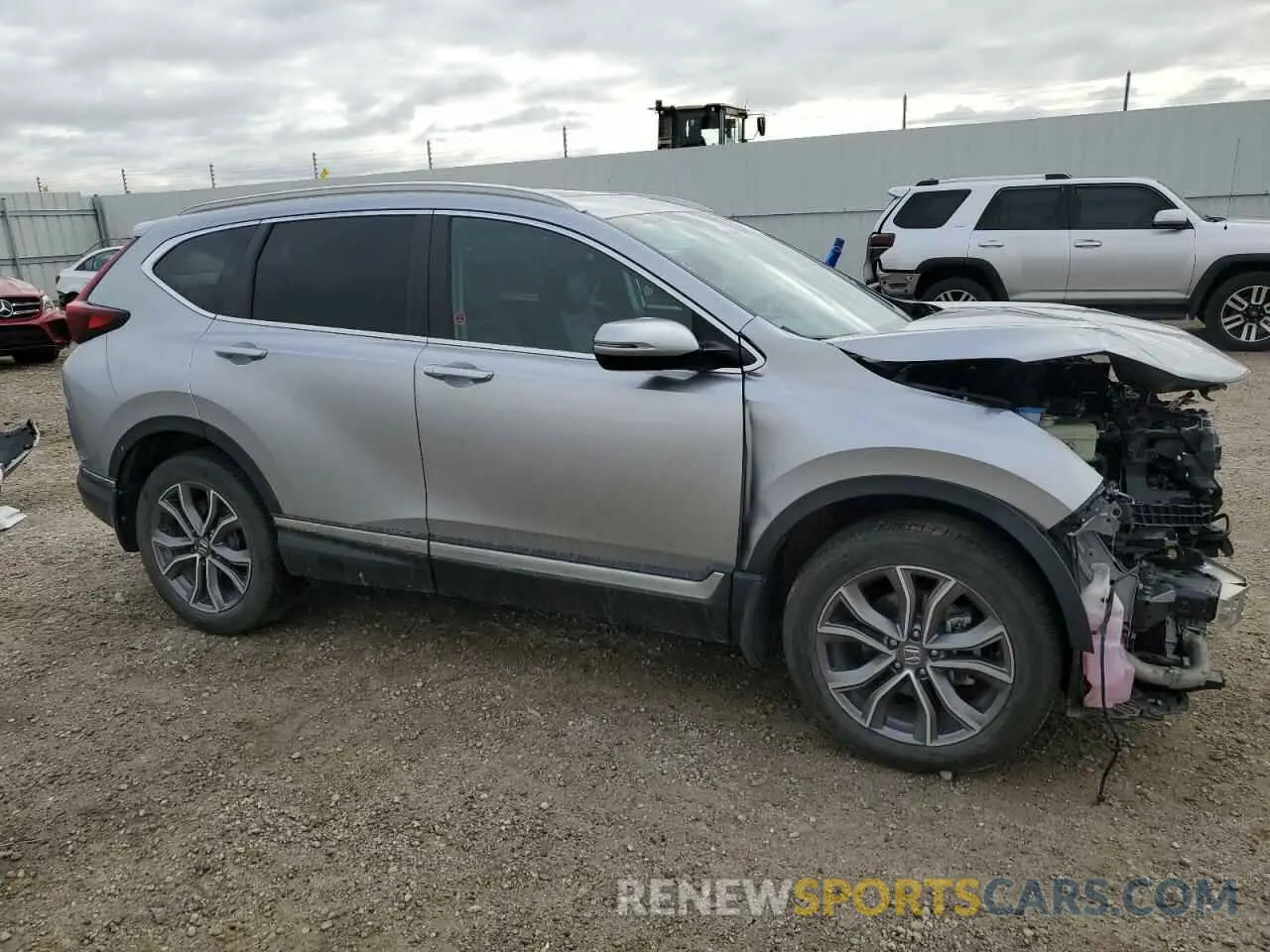 4 fotografías del automóvil dañado 2HKRW2H99LH232348 HONDA CRV 2020