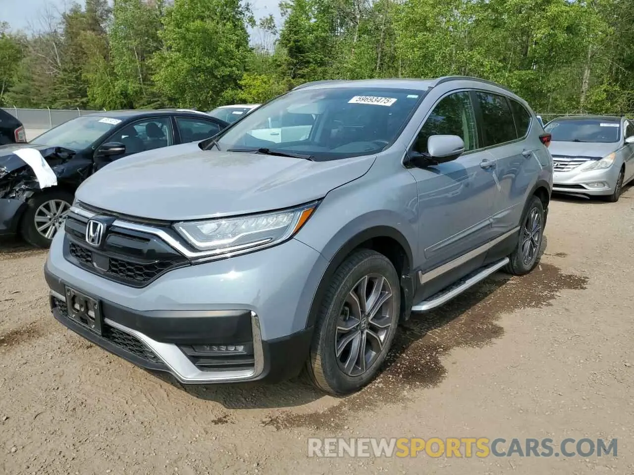 1 fotografías del automóvil dañado 2HKRW2H9XLH236764 HONDA CRV 2020