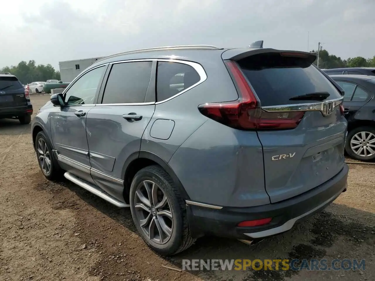 2 fotografías del automóvil dañado 2HKRW2H9XLH236764 HONDA CRV 2020