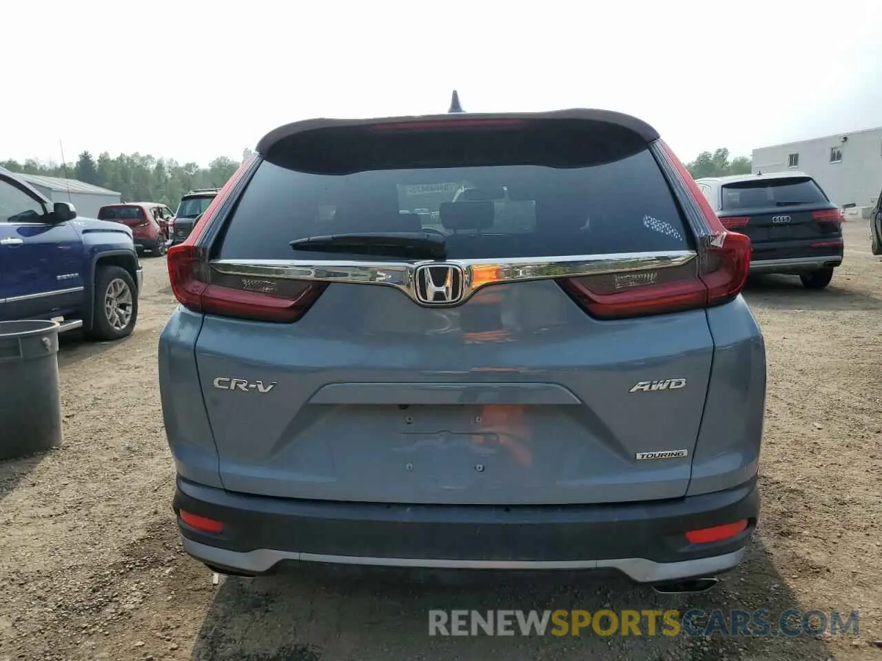 6 fotografías del automóvil dañado 2HKRW2H9XLH236764 HONDA CRV 2020