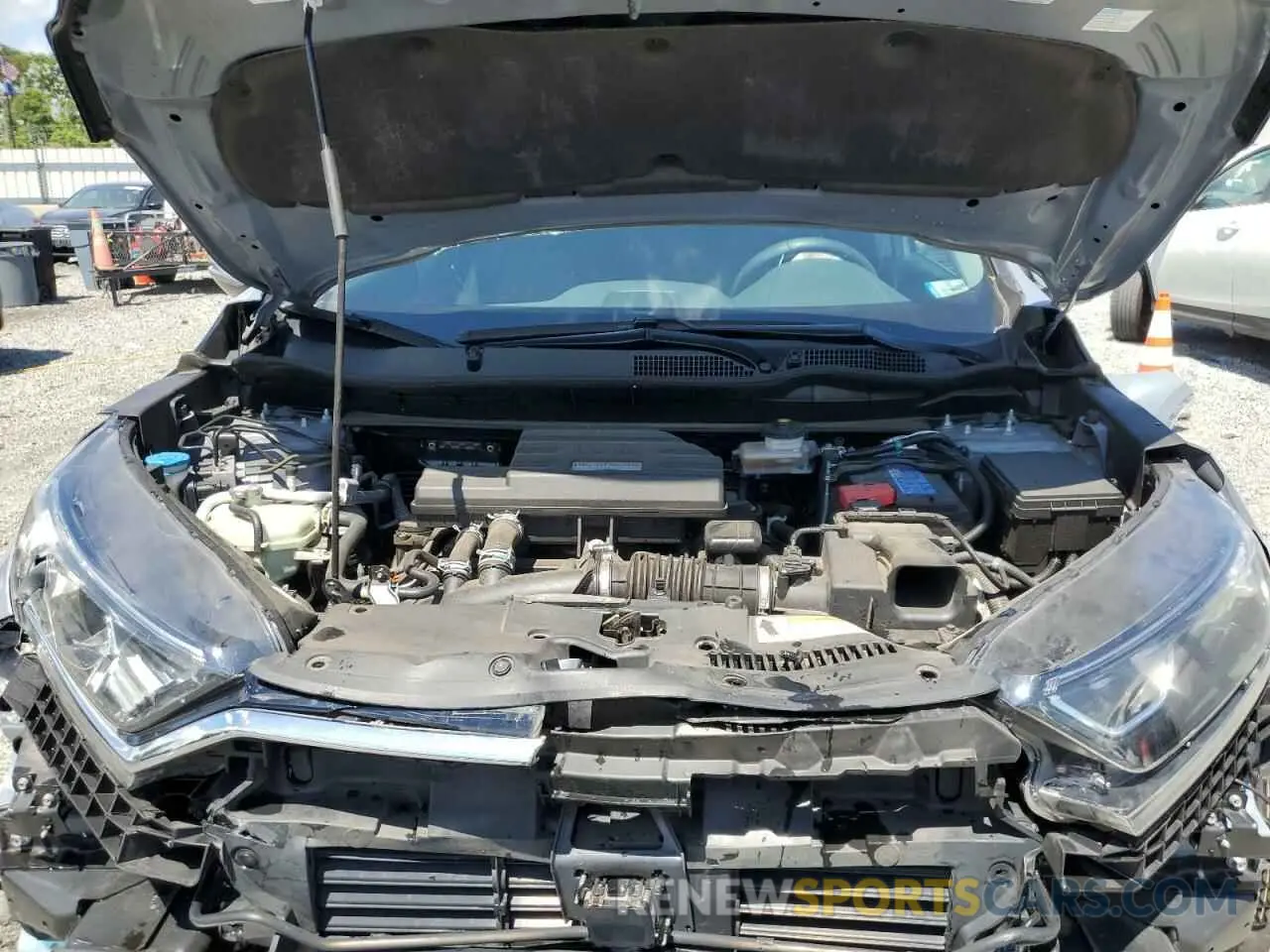 12 fotografías del automóvil dañado 5J6RW1H50LL002078 HONDA CRV 2020