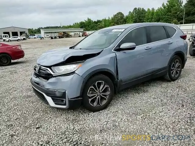 14 fotografías del automóvil dañado 5J6RW1H50LL005210 HONDA CRV 2020