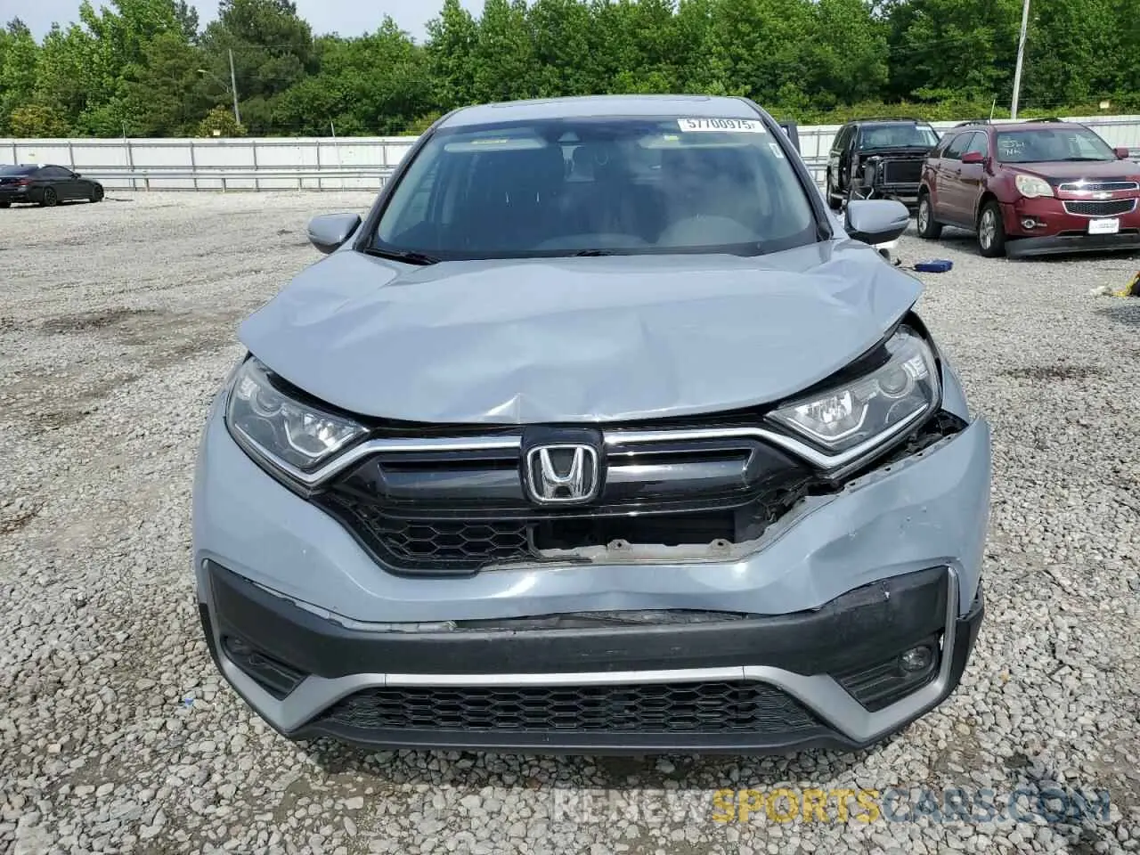5 fotografías del automóvil dañado 5J6RW1H50LL005210 HONDA CRV 2020