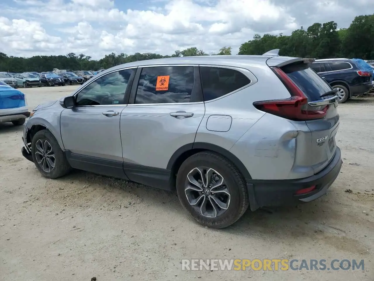 2 fotografías del automóvil dañado 5J6RW1H52LA015765 HONDA CRV 2020