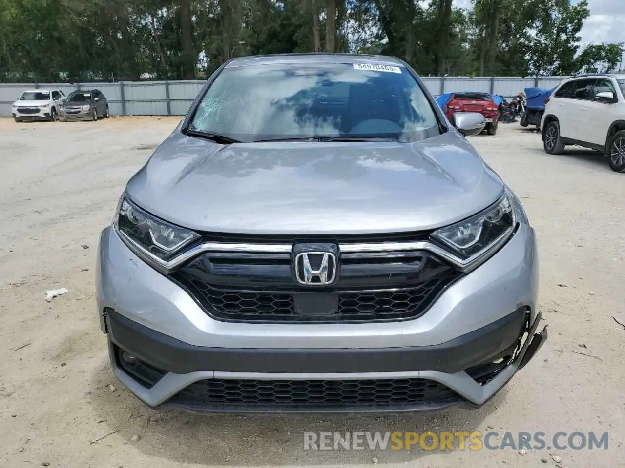 5 fotografías del automóvil dañado 5J6RW1H52LA015765 HONDA CRV 2020