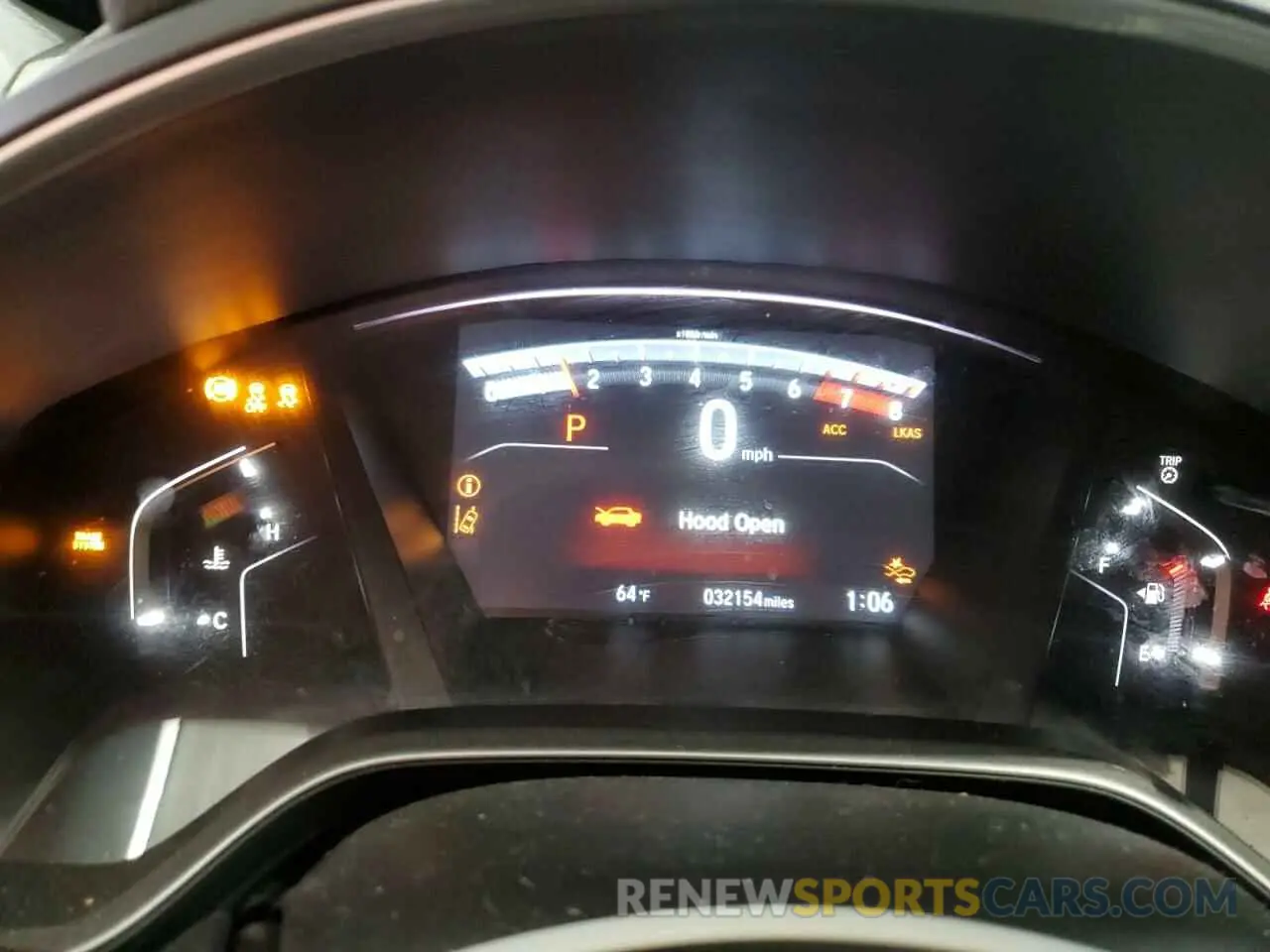 9 fotografías del automóvil dañado 5J6RW1H54LL000527 HONDA CRV 2020