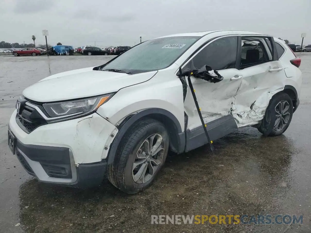 1 fotografías del automóvil dañado 5J6RW1H57LA016832 HONDA CRV 2020