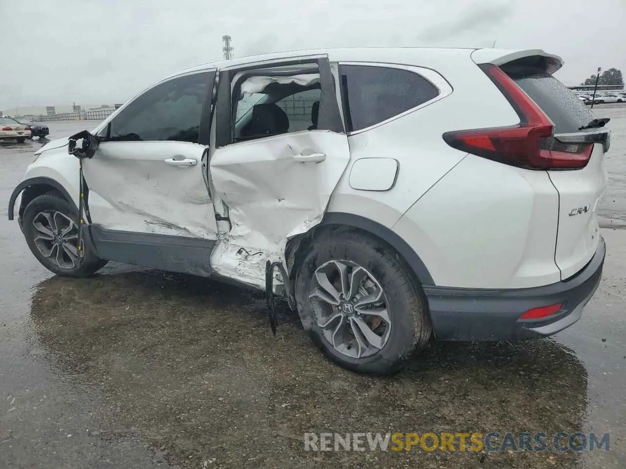 2 fotografías del automóvil dañado 5J6RW1H57LA016832 HONDA CRV 2020