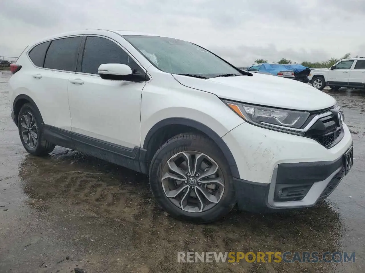 4 fotografías del automóvil dañado 5J6RW1H57LA016832 HONDA CRV 2020