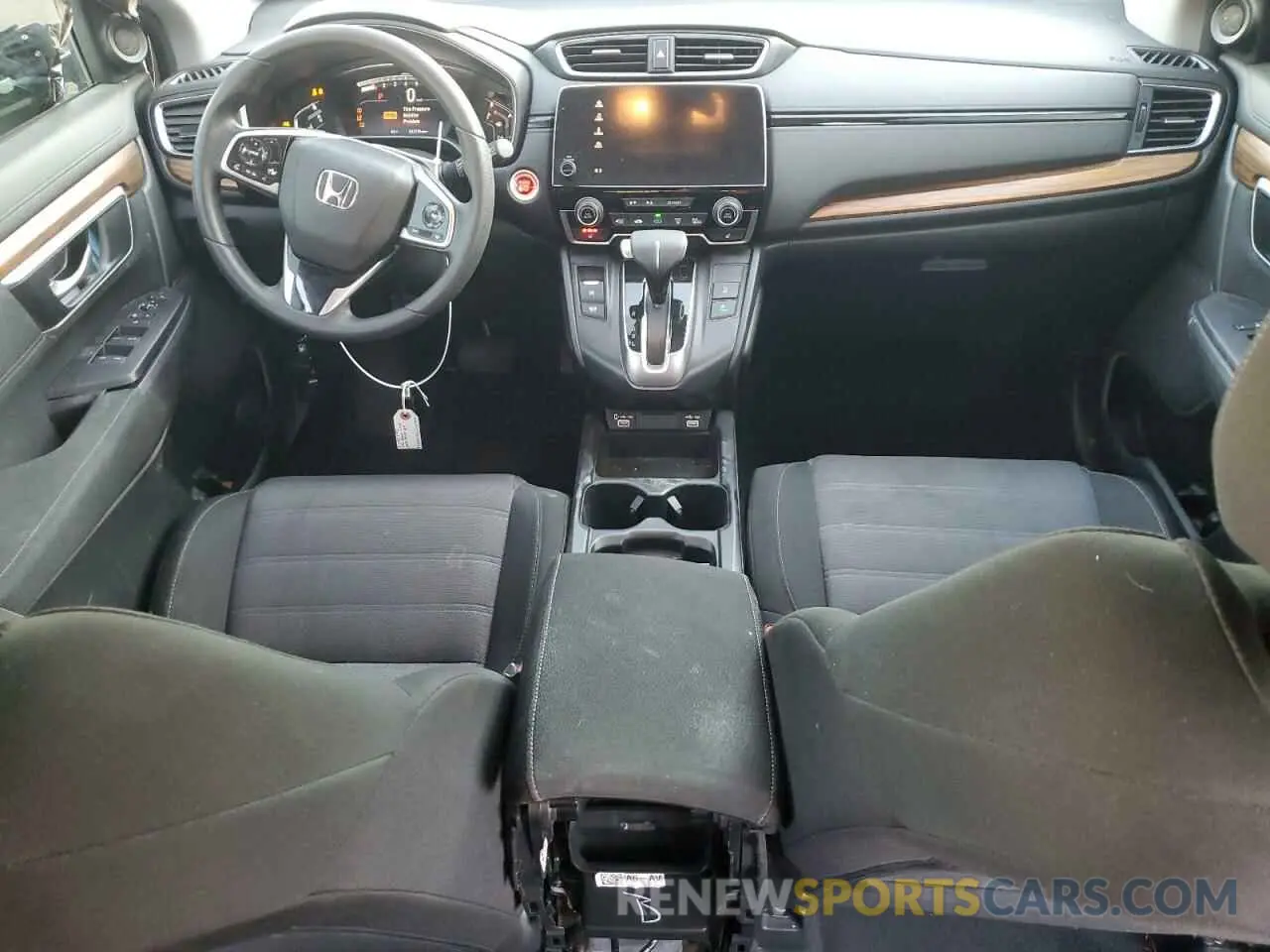 8 fotografías del automóvil dañado 5J6RW1H57LA016832 HONDA CRV 2020