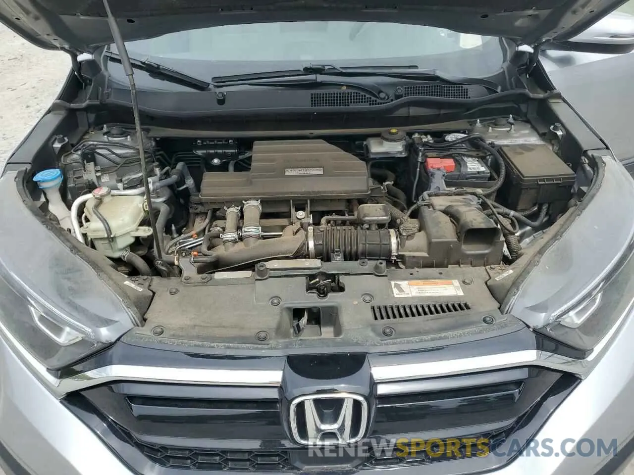 12 fotografías del automóvil dañado 5J6RW1H57LA019553 HONDA CRV 2020
