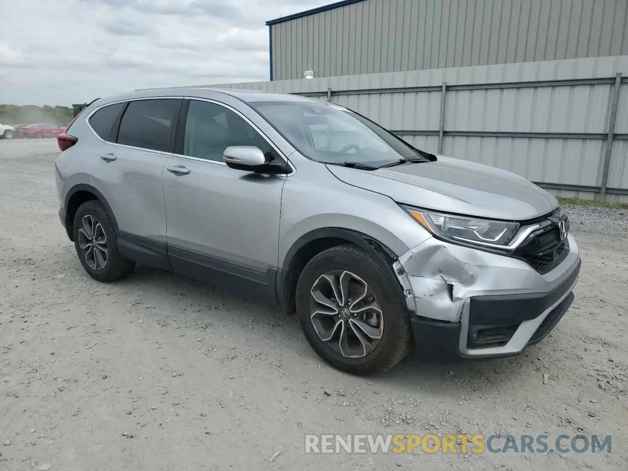 4 fotografías del automóvil dañado 5J6RW1H57LA019553 HONDA CRV 2020