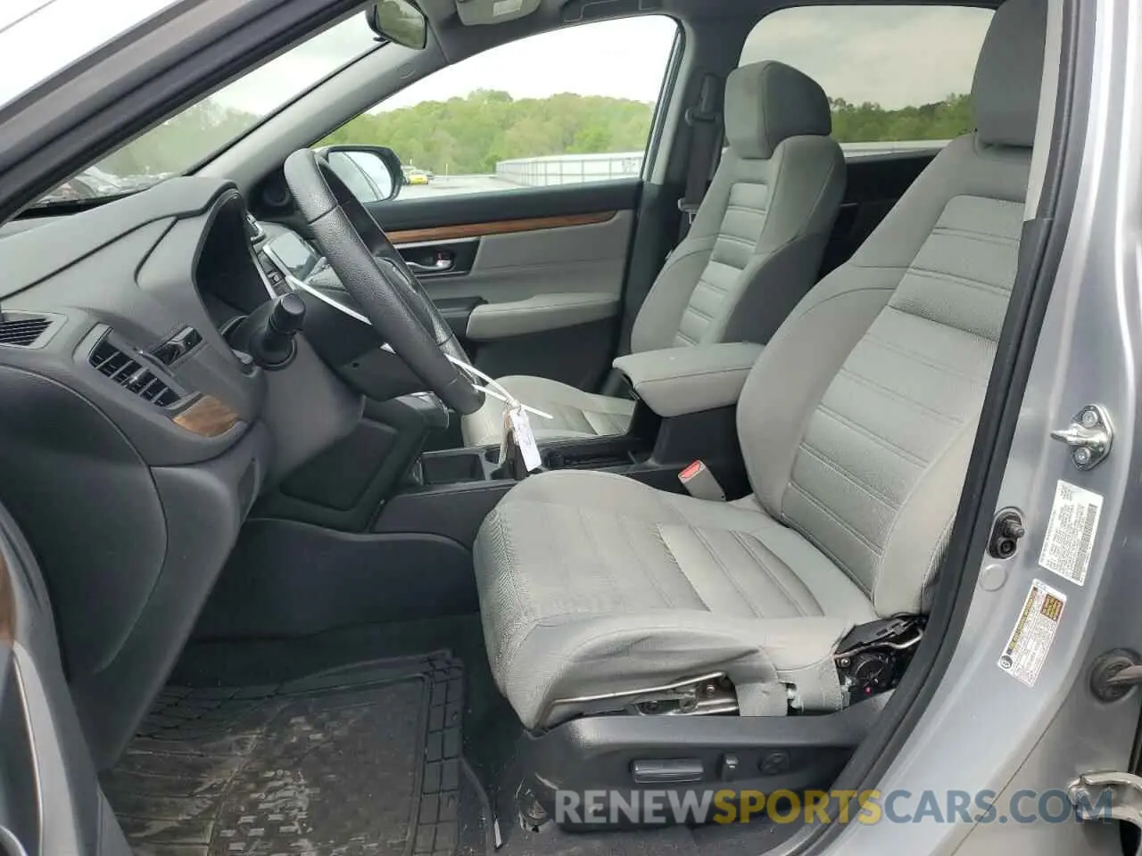7 fotografías del automóvil dañado 5J6RW1H57LA019553 HONDA CRV 2020