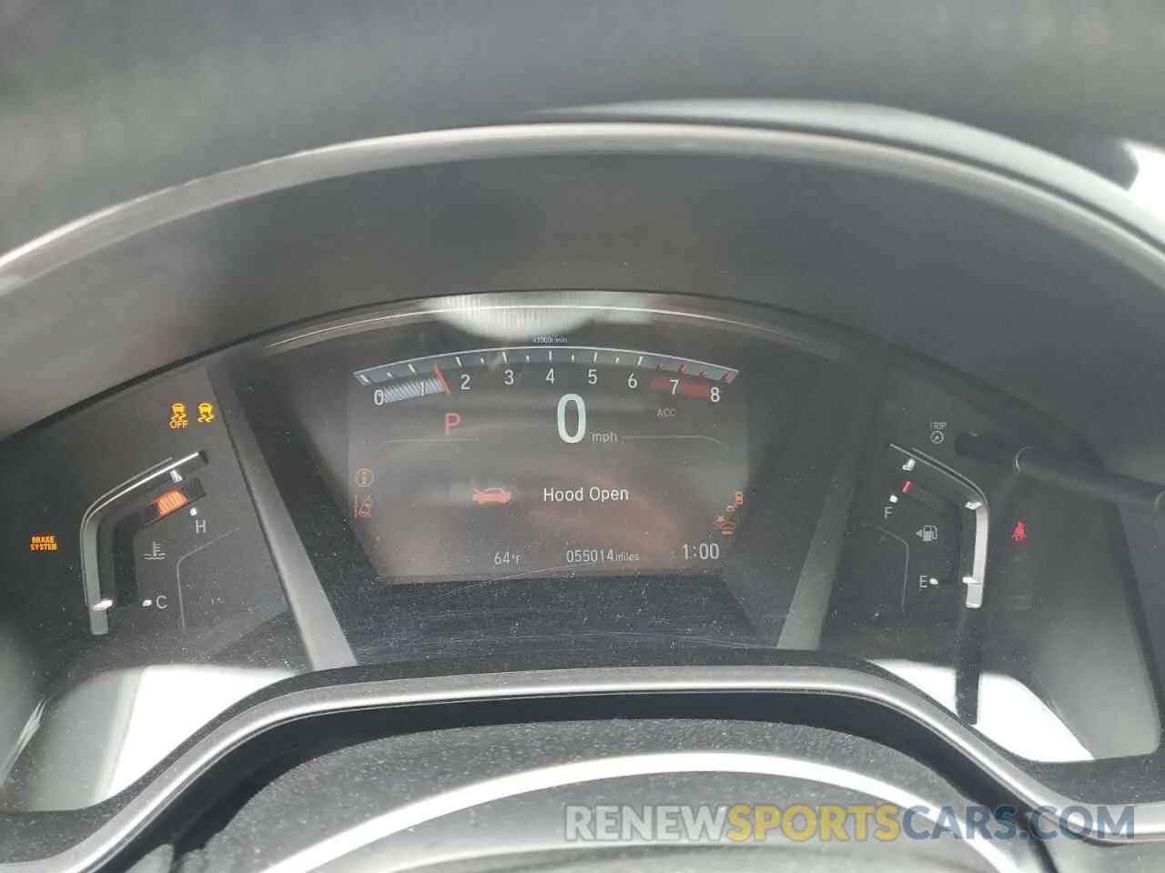 9 fotografías del automóvil dañado 5J6RW1H57LA019553 HONDA CRV 2020