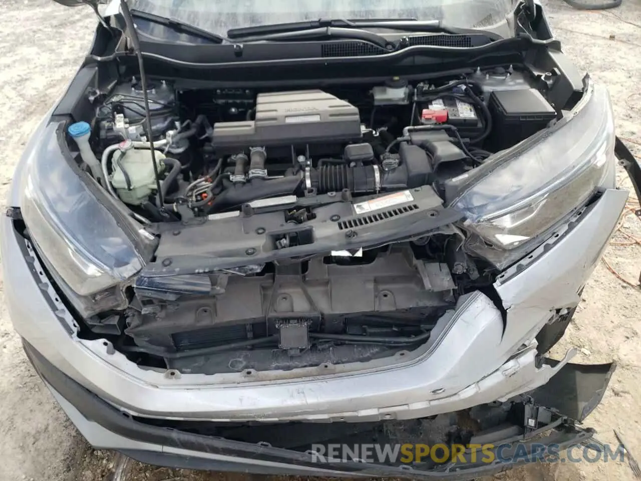13 fotografías del automóvil dañado 5J6RW1H58LL013099 HONDA CRV 2020