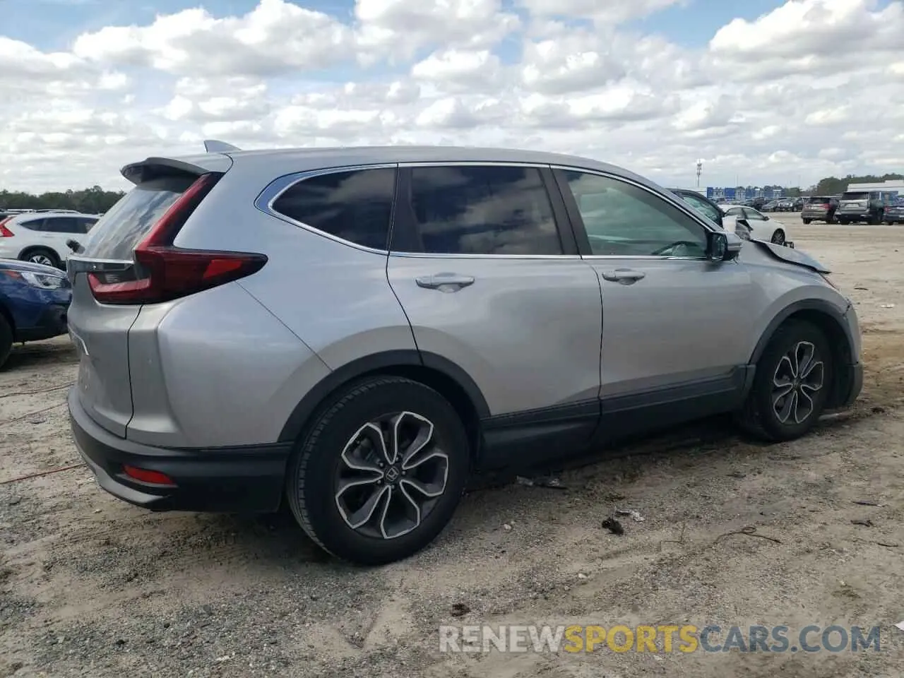 3 fotografías del automóvil dañado 5J6RW1H58LL013099 HONDA CRV 2020