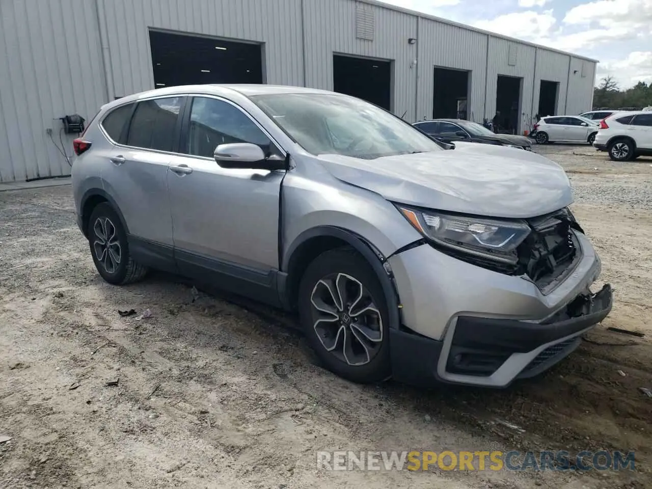 4 fotografías del automóvil dañado 5J6RW1H58LL013099 HONDA CRV 2020