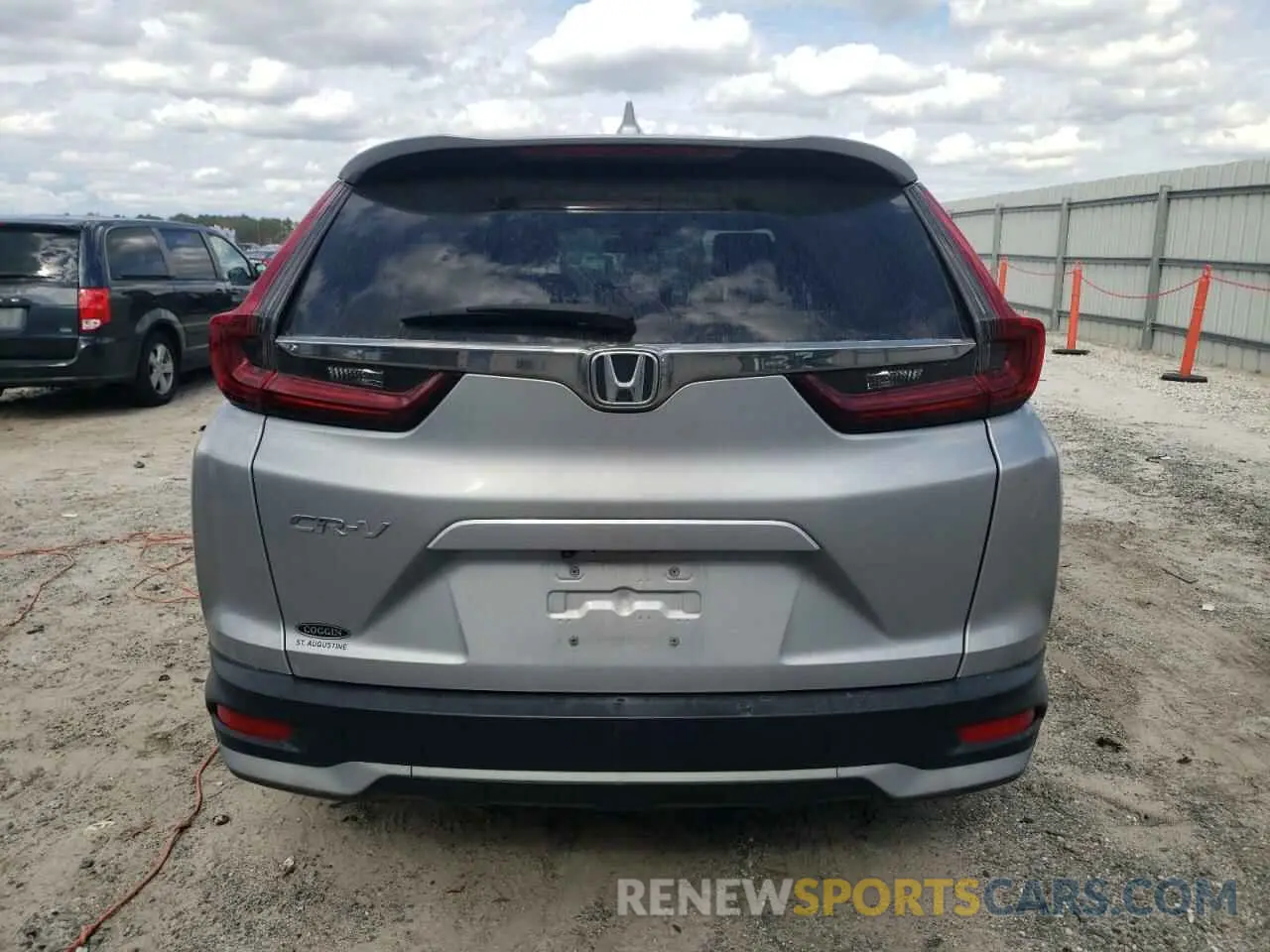 6 fotografías del automóvil dañado 5J6RW1H58LL013099 HONDA CRV 2020