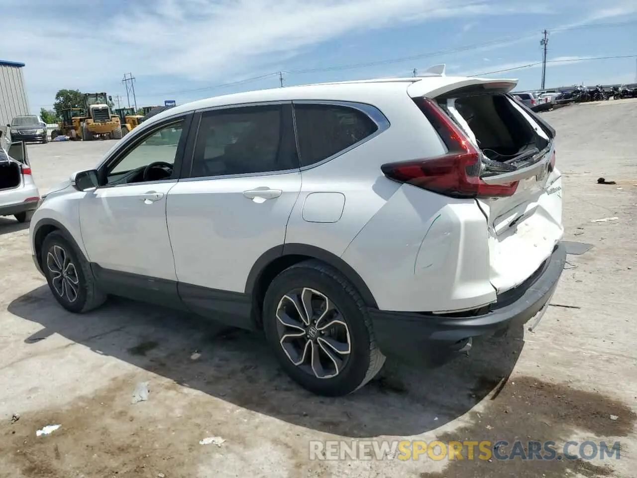 2 fotografías del automóvil dañado 5J6RW1H81LA014696 HONDA CRV 2020