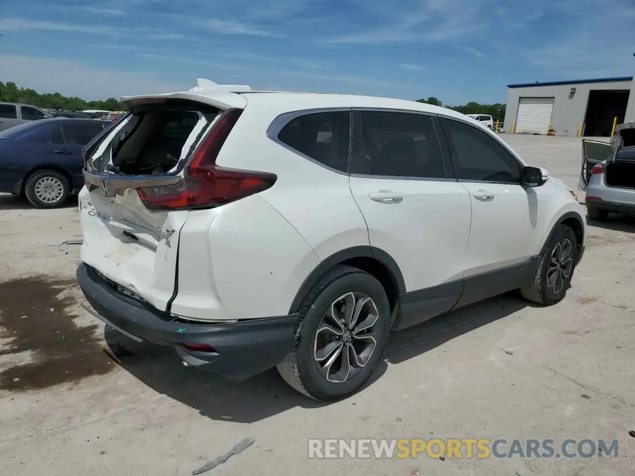 3 fotografías del automóvil dañado 5J6RW1H81LA014696 HONDA CRV 2020