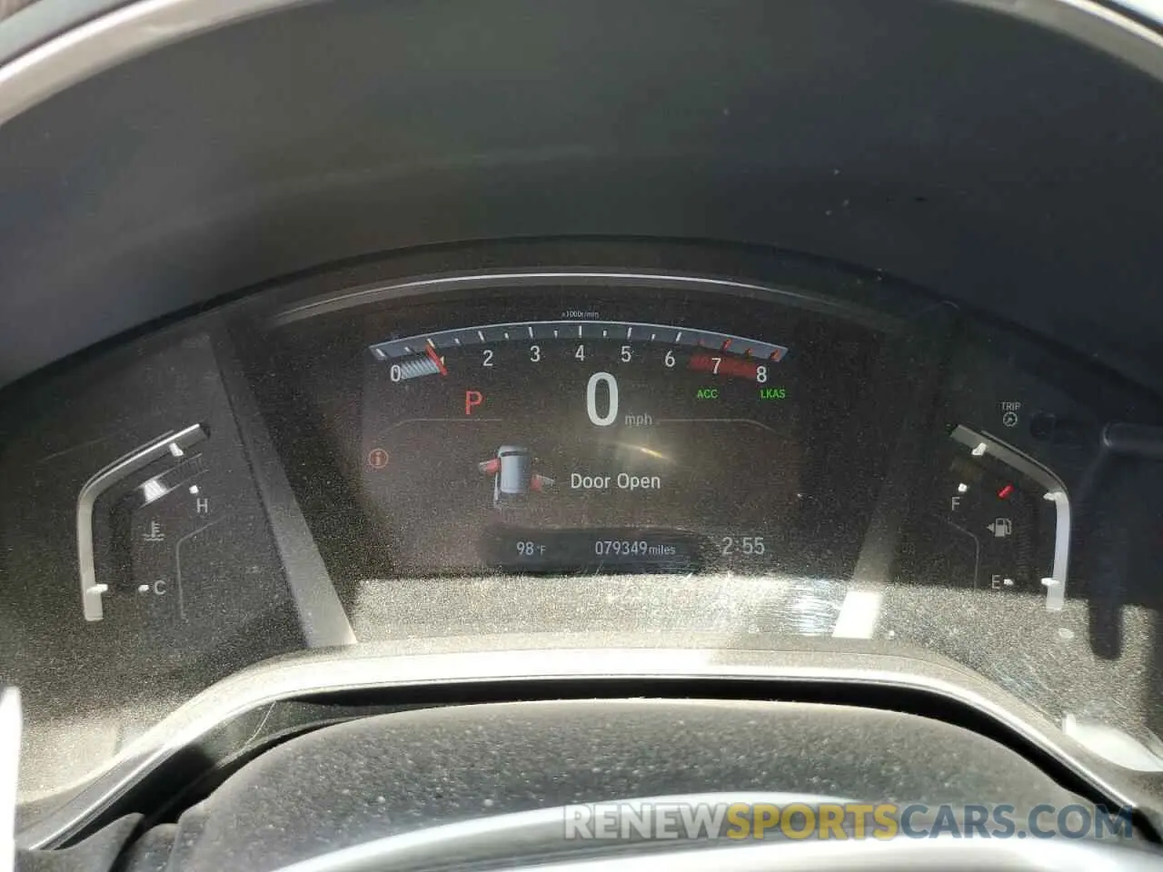 9 fotografías del automóvil dañado 5J6RW1H81LA014696 HONDA CRV 2020