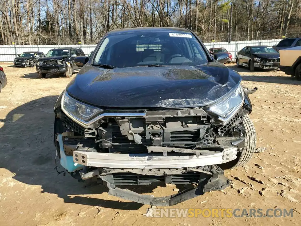 5 fotografías del automóvil dañado 5J6RW1H81LL003623 HONDA CRV 2020