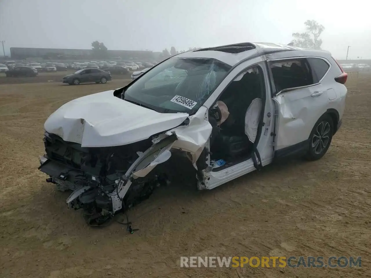 1 fotografías del automóvil dañado 5J6RW1H87LA017070 HONDA CRV 2020