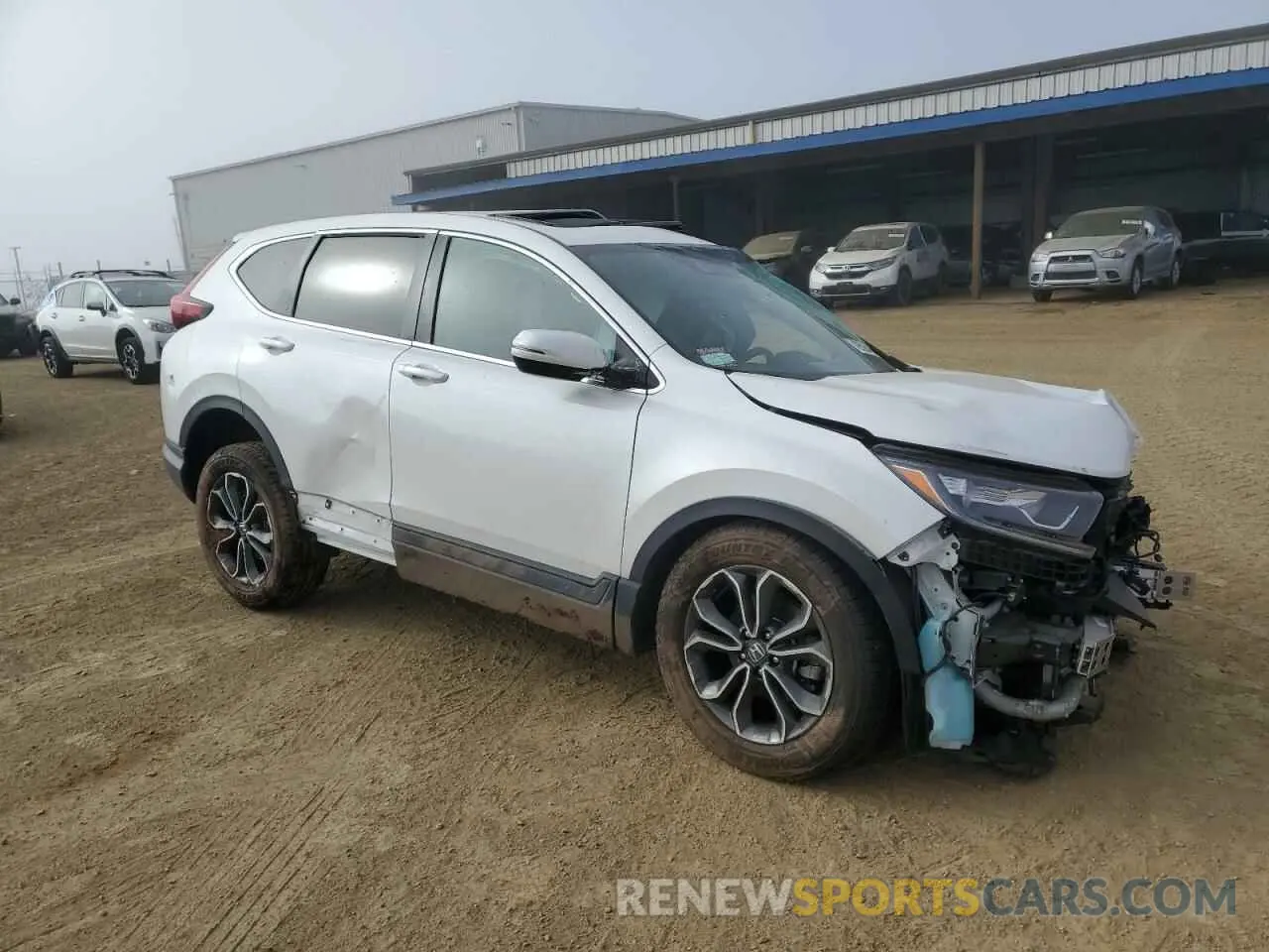 4 fotografías del automóvil dañado 5J6RW1H87LA017070 HONDA CRV 2020