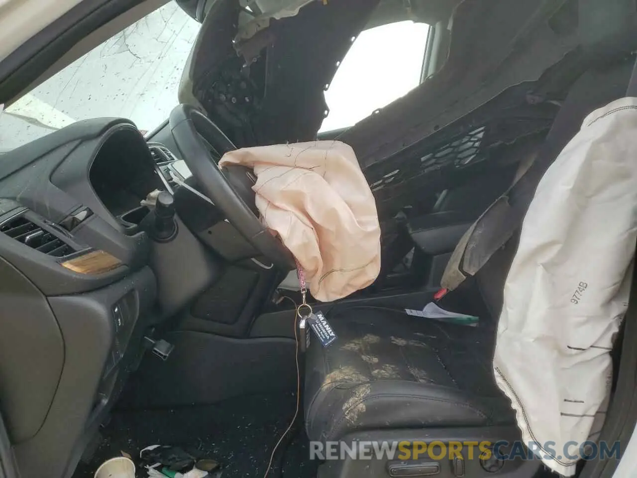 7 fotografías del automóvil dañado 5J6RW1H87LA017070 HONDA CRV 2020