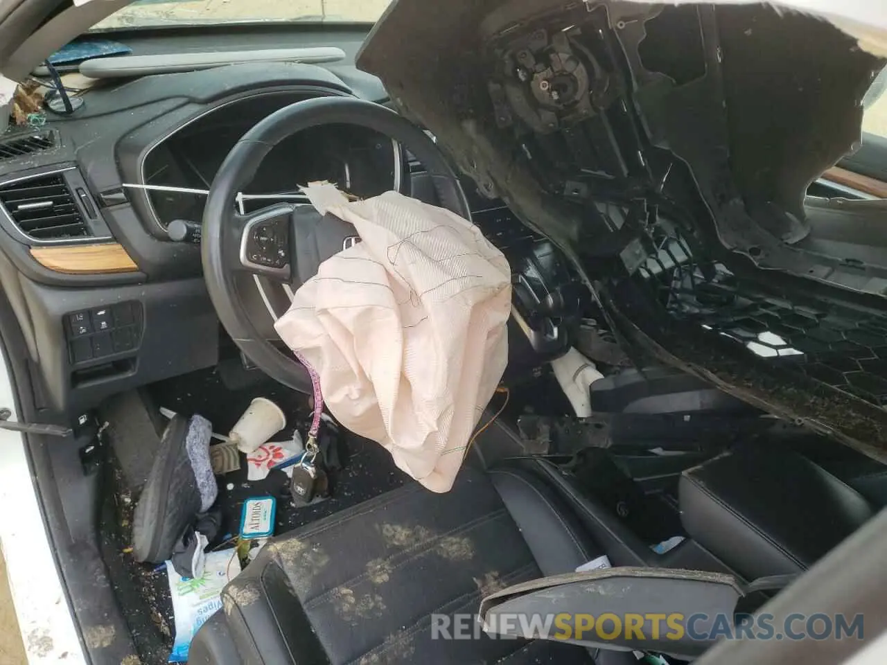 8 fotografías del automóvil dañado 5J6RW1H87LA017070 HONDA CRV 2020