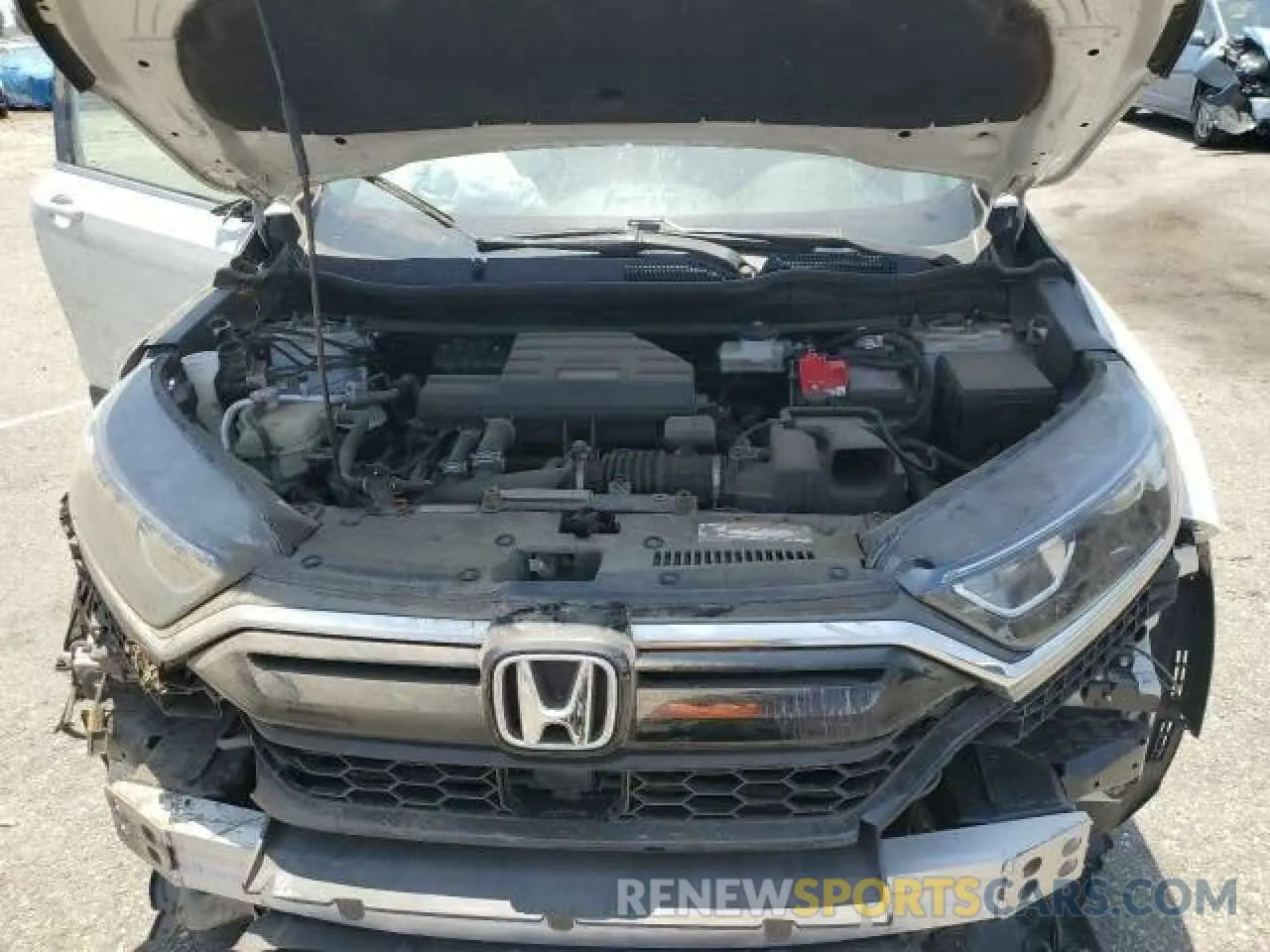 12 fotografías del automóvil dañado 5J6RW1H87LA017084 HONDA CRV 2020