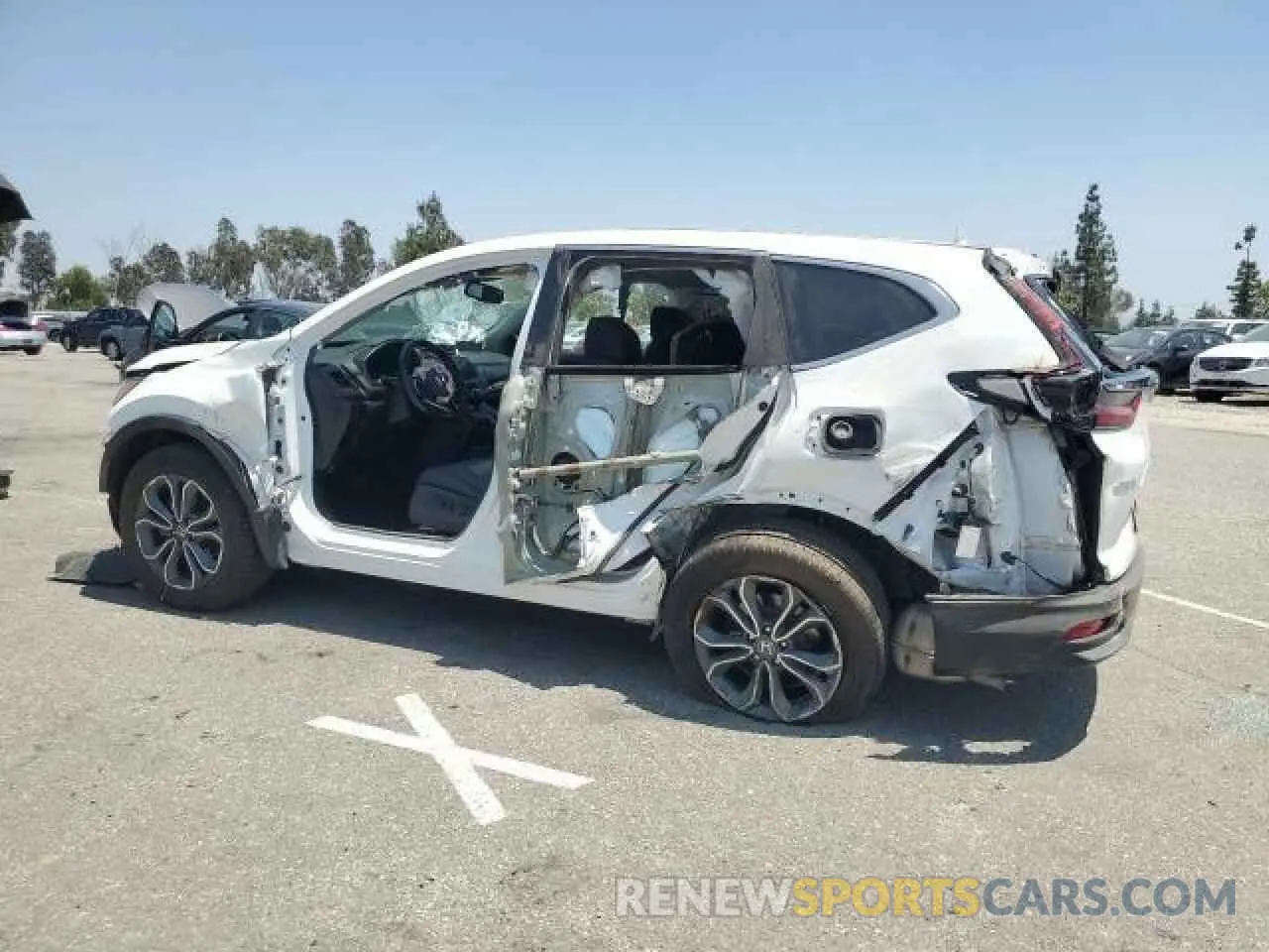 2 fotografías del automóvil dañado 5J6RW1H87LA017084 HONDA CRV 2020