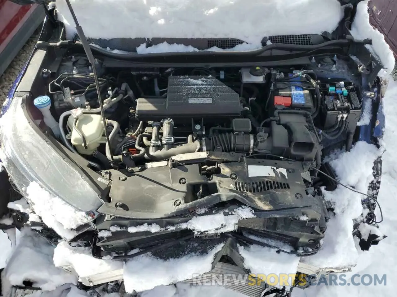 12 fotografías del automóvil dañado 5J6RW2H22LL011408 HONDA CRV 2020