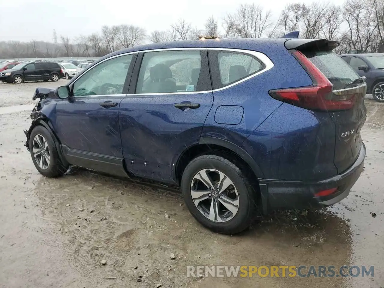2 fotografías del automóvil dañado 5J6RW2H22LL011408 HONDA CRV 2020