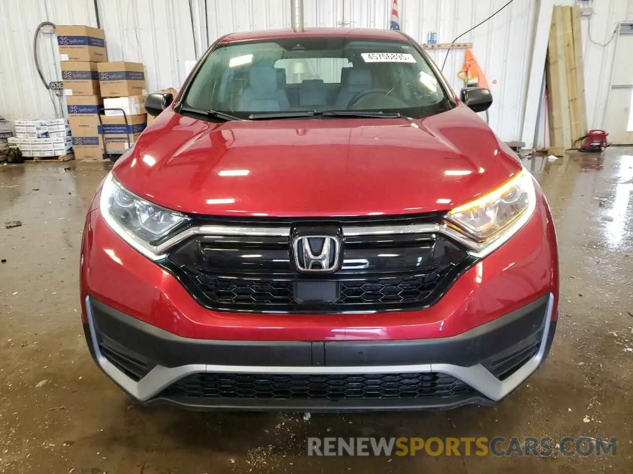5 fotografías del automóvil dañado 5J6RW2H27LL004129 HONDA CRV 2020