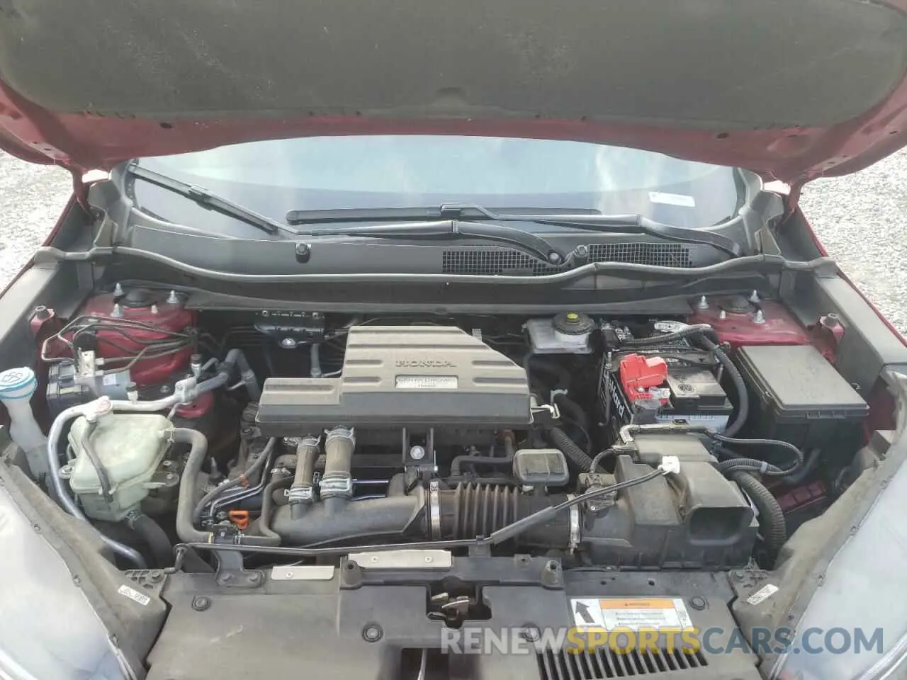 12 fotografías del automóvil dañado 5J6RW2H29LL014760 HONDA CRV 2020