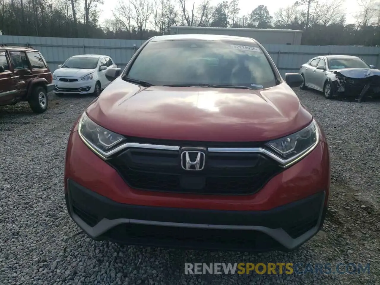5 fotografías del automóvil dañado 5J6RW2H29LL014760 HONDA CRV 2020